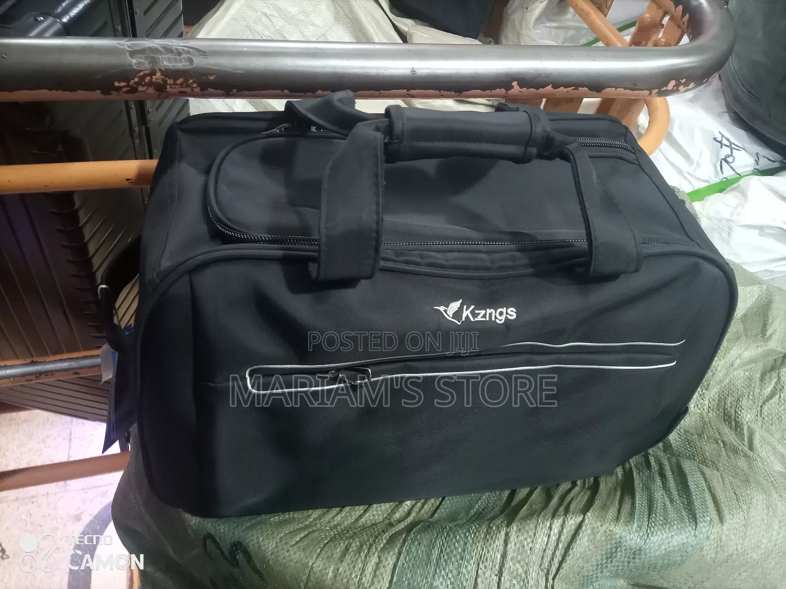 Black Duffle Bag