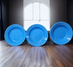 Caffeine Plastic Plates School Plastic Plates 120pcs