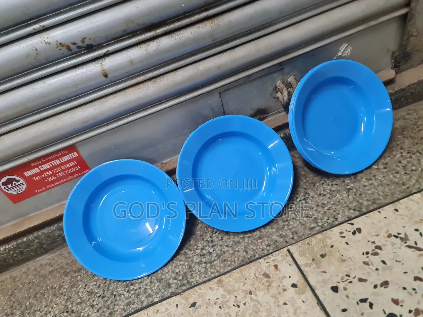 Round Deep Plastic Plates Plastic Plates 120pcs