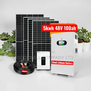 5kwh Lithium Solar Energy System Full Kit (100ah 48v 6kva 48v)