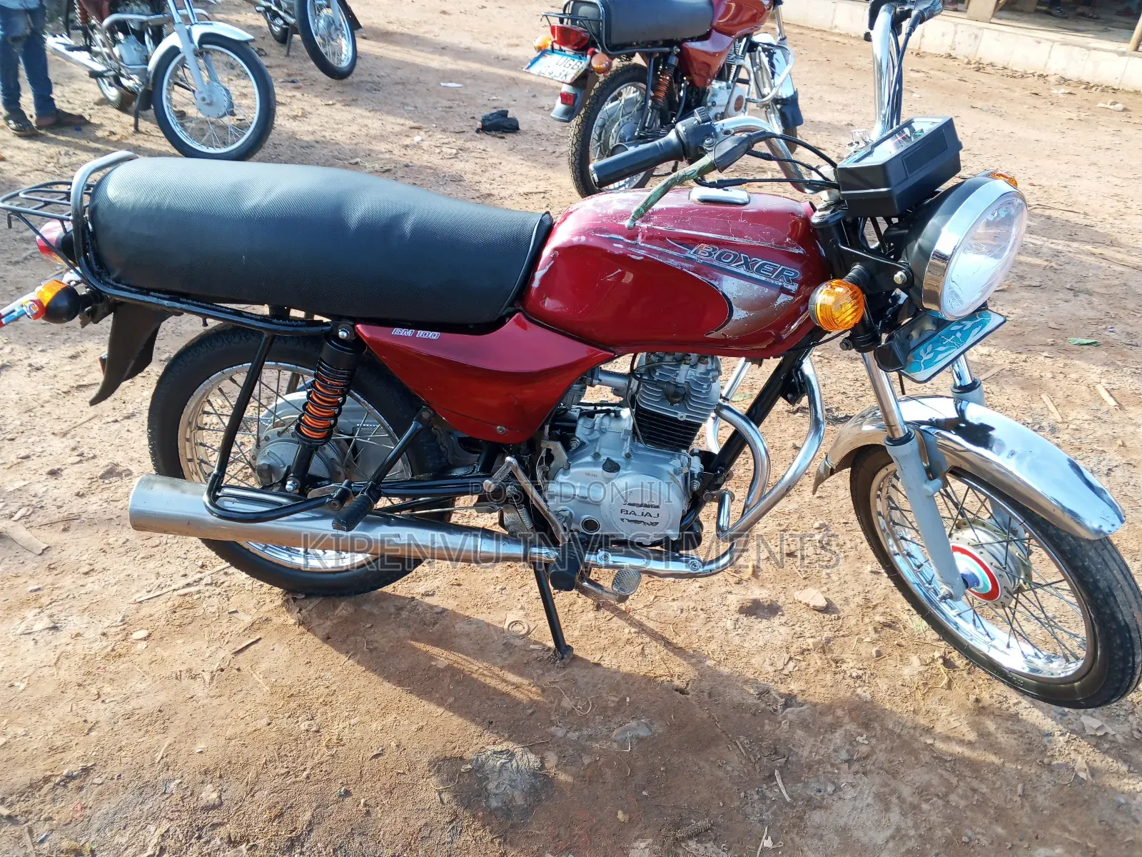 Bajaj Boxer 100 2017 Red