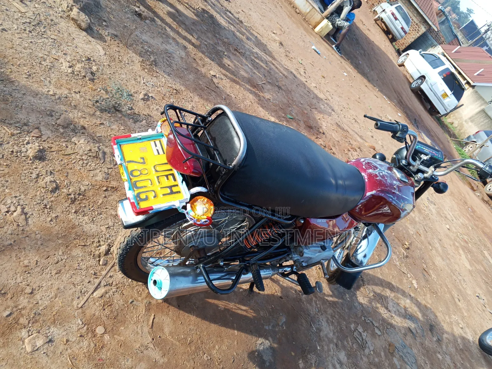 Bajaj Boxer 100 2017 Red