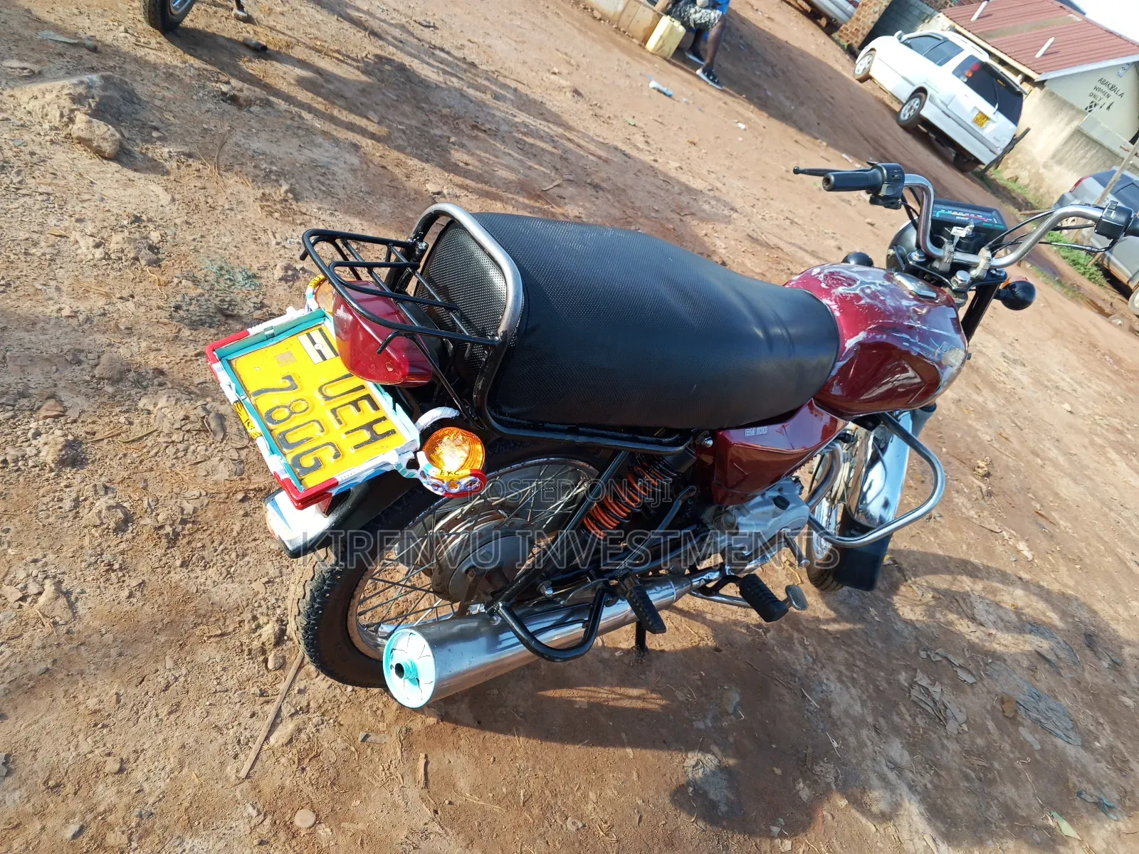 Bajaj Boxer 100 2017 Red