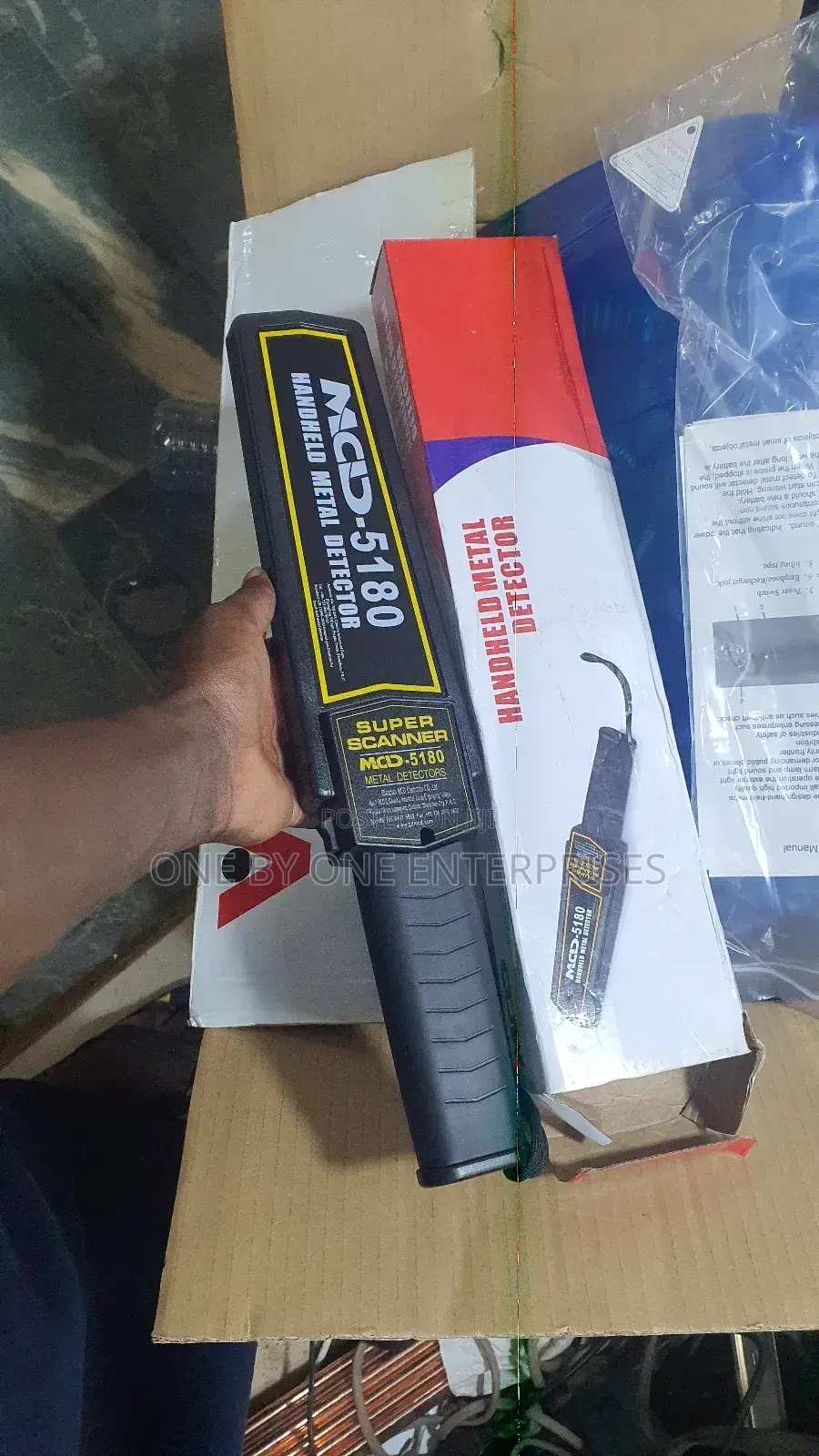 Mcd-5180 Handheld Metal Detector, Designed For Security Screening