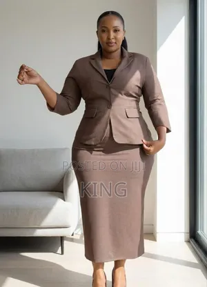 Long Skirt Office Suit