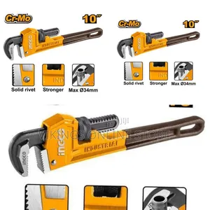 Ingco Hpw0810 - Pipe Wrench - Orange