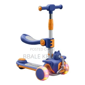 Kids Children Scooter - Blue Both Girls and Boys