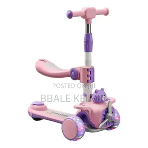 Girls Pink Color Scooter All Kids Ages
