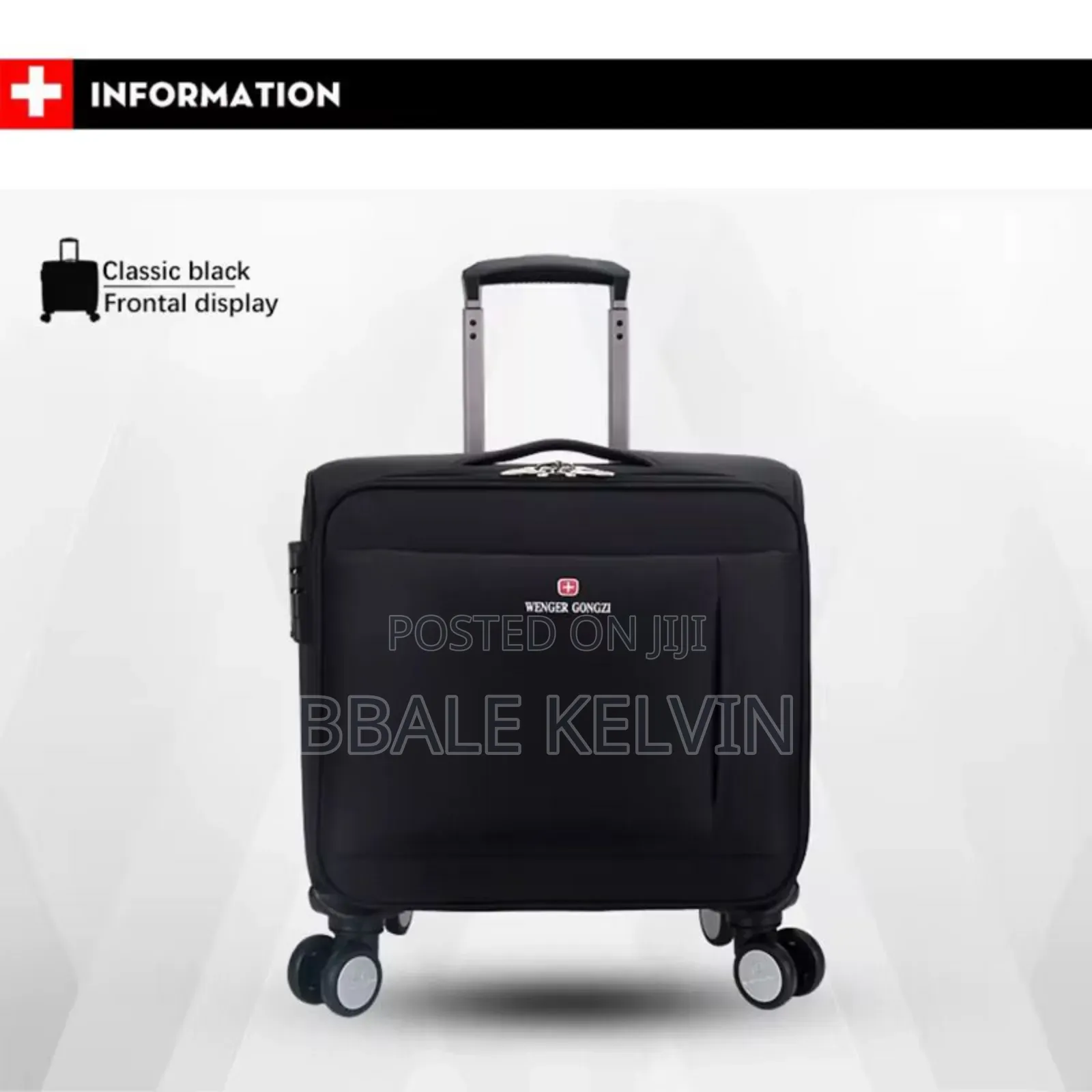 Cabin Black Trolley Suitcase