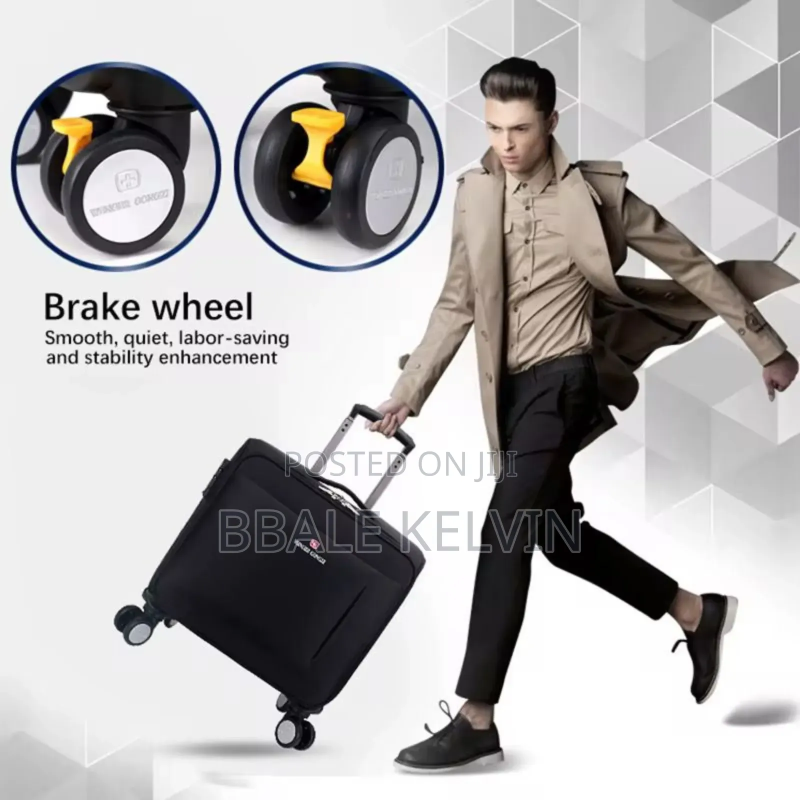 Cabin Black Trolley Suitcase