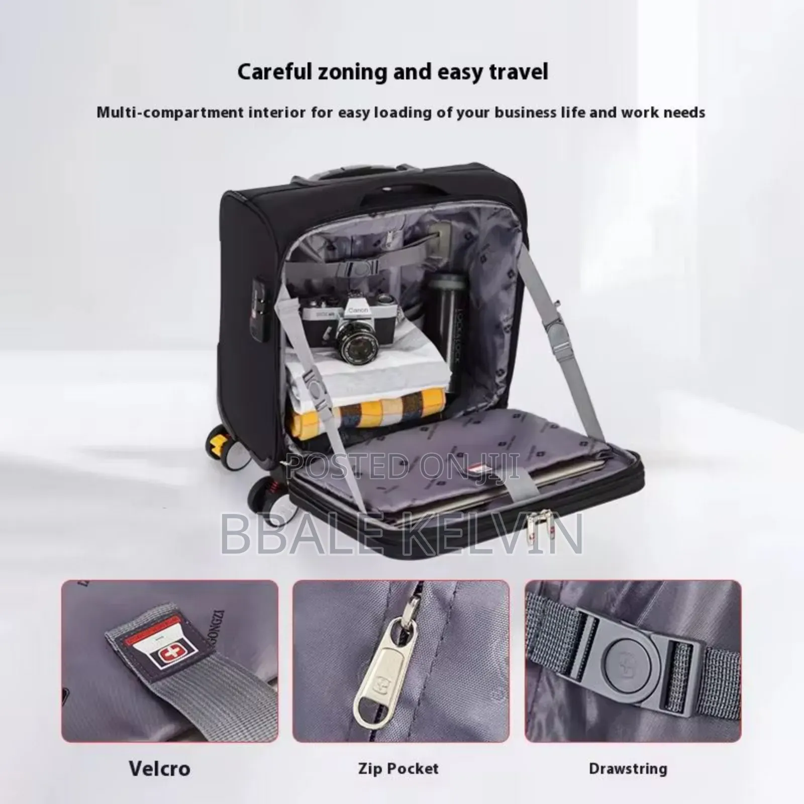 Cabin Black Trolley Suitcase