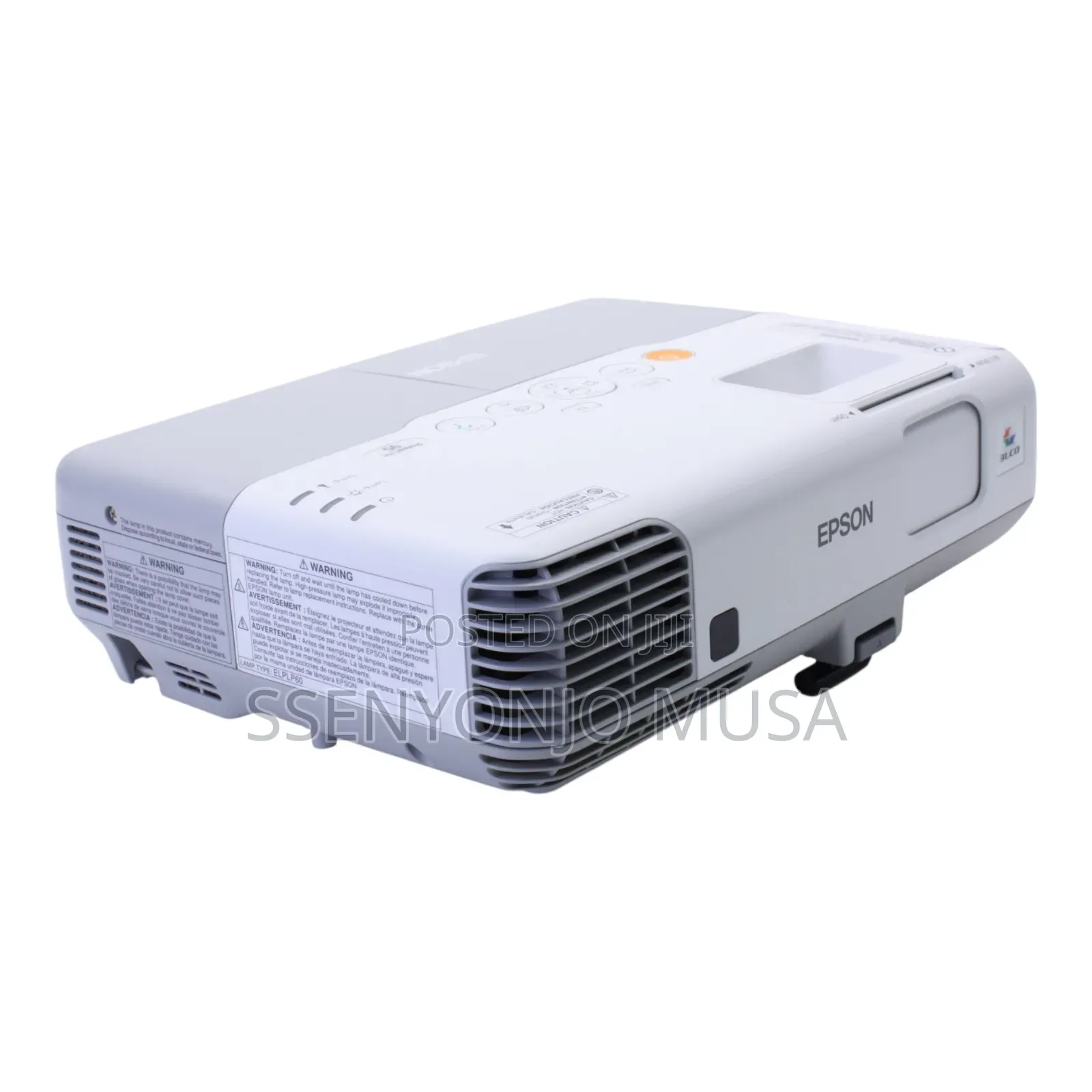 Epson Powerlite 95 Projector-3lcd-xga-2600 Lumens-v11h383020