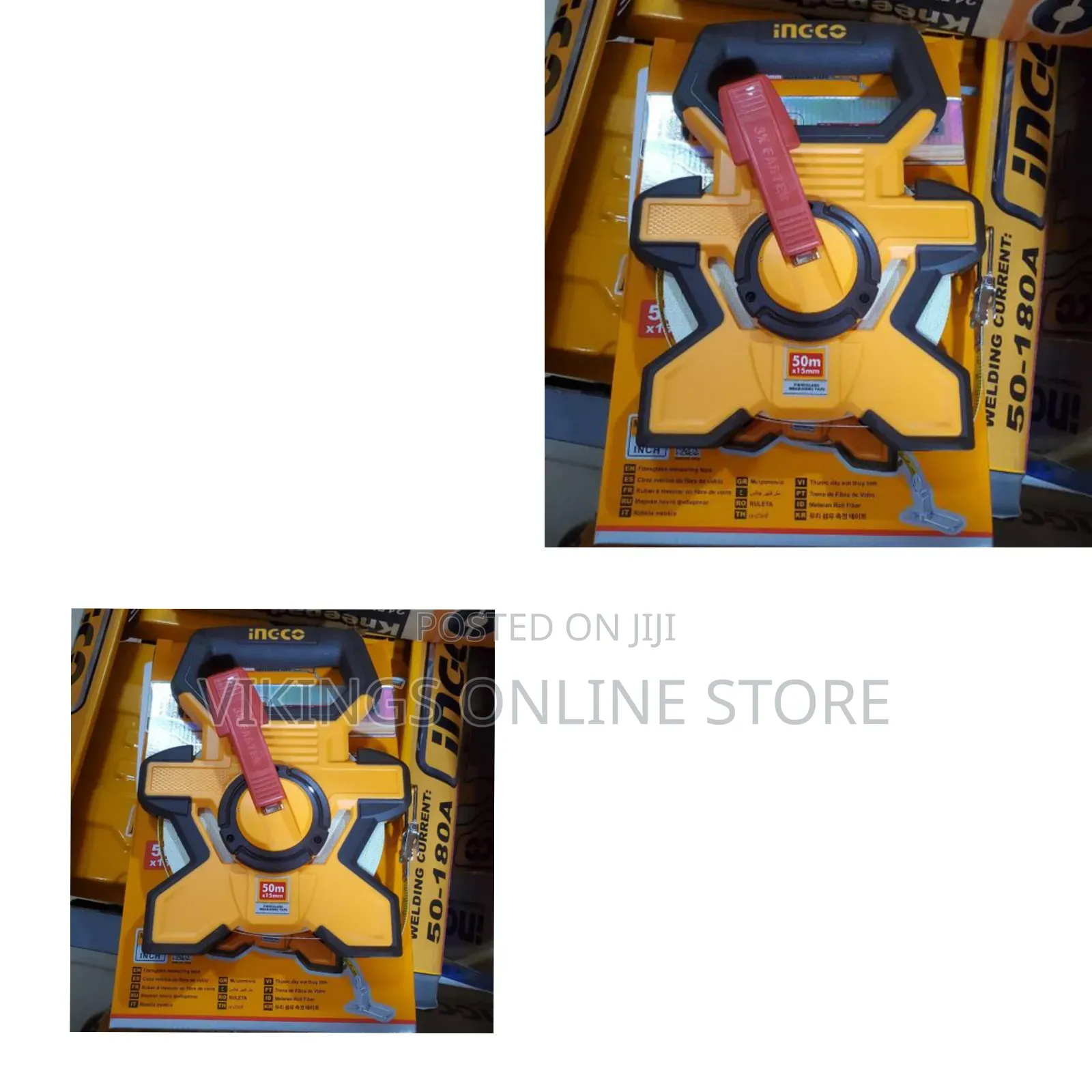 Ingco Fibreglass Measuring Tape Hfmt1850