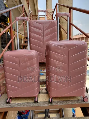 Medium Size 1pc Rubber Suitcase Travel Bag