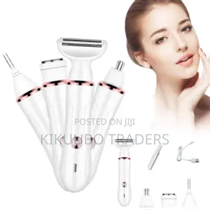 Cordless 4 in 1 Electric Lady Shaver Rechargeable Razor Trimmer