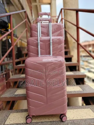 Small Size Rubber Travel Suitcase Bag 1pc