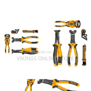 Ingco Hecp28160 - End Cutting Pliers - Orange