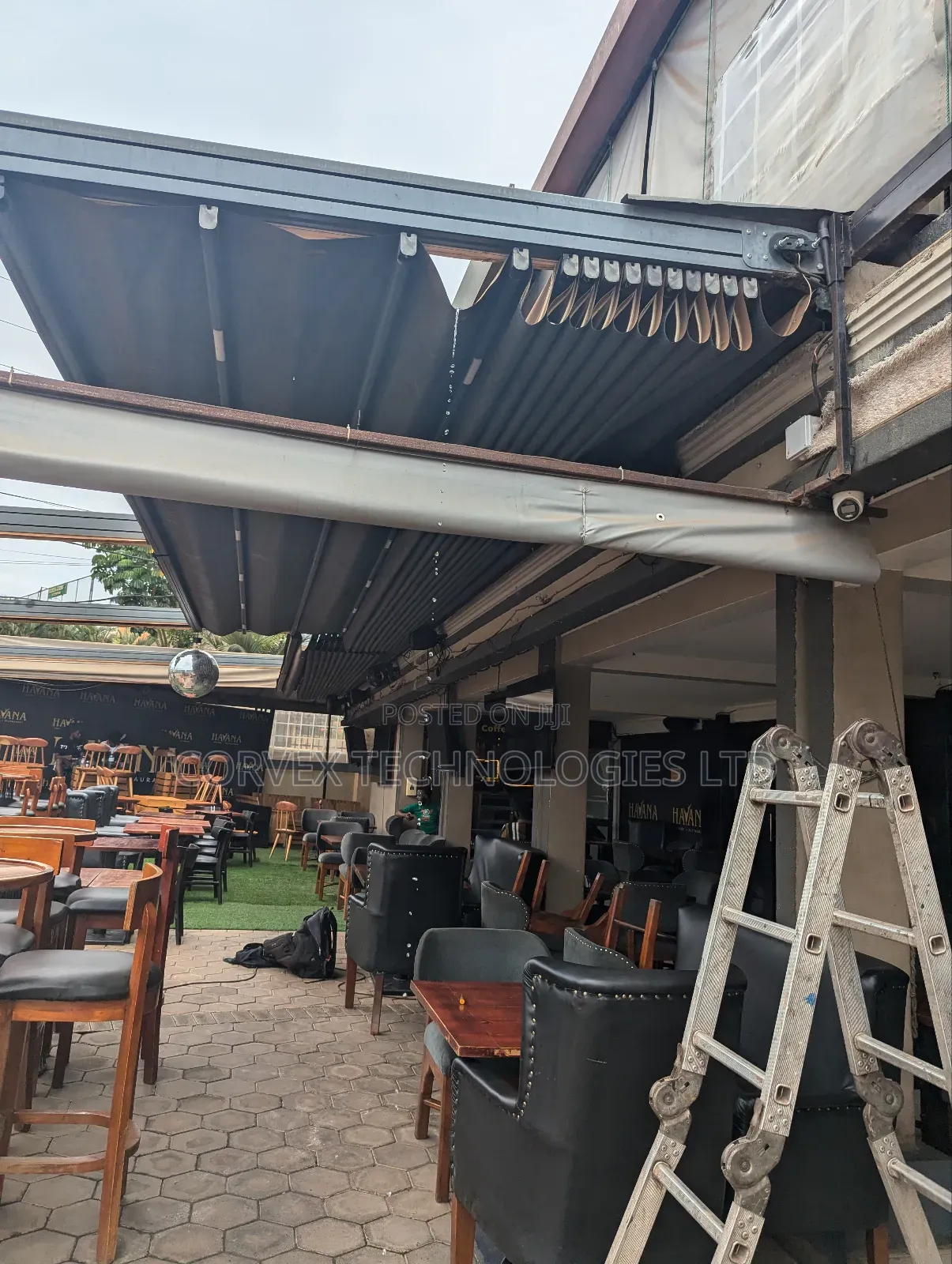 Automatic Retractable Pergola