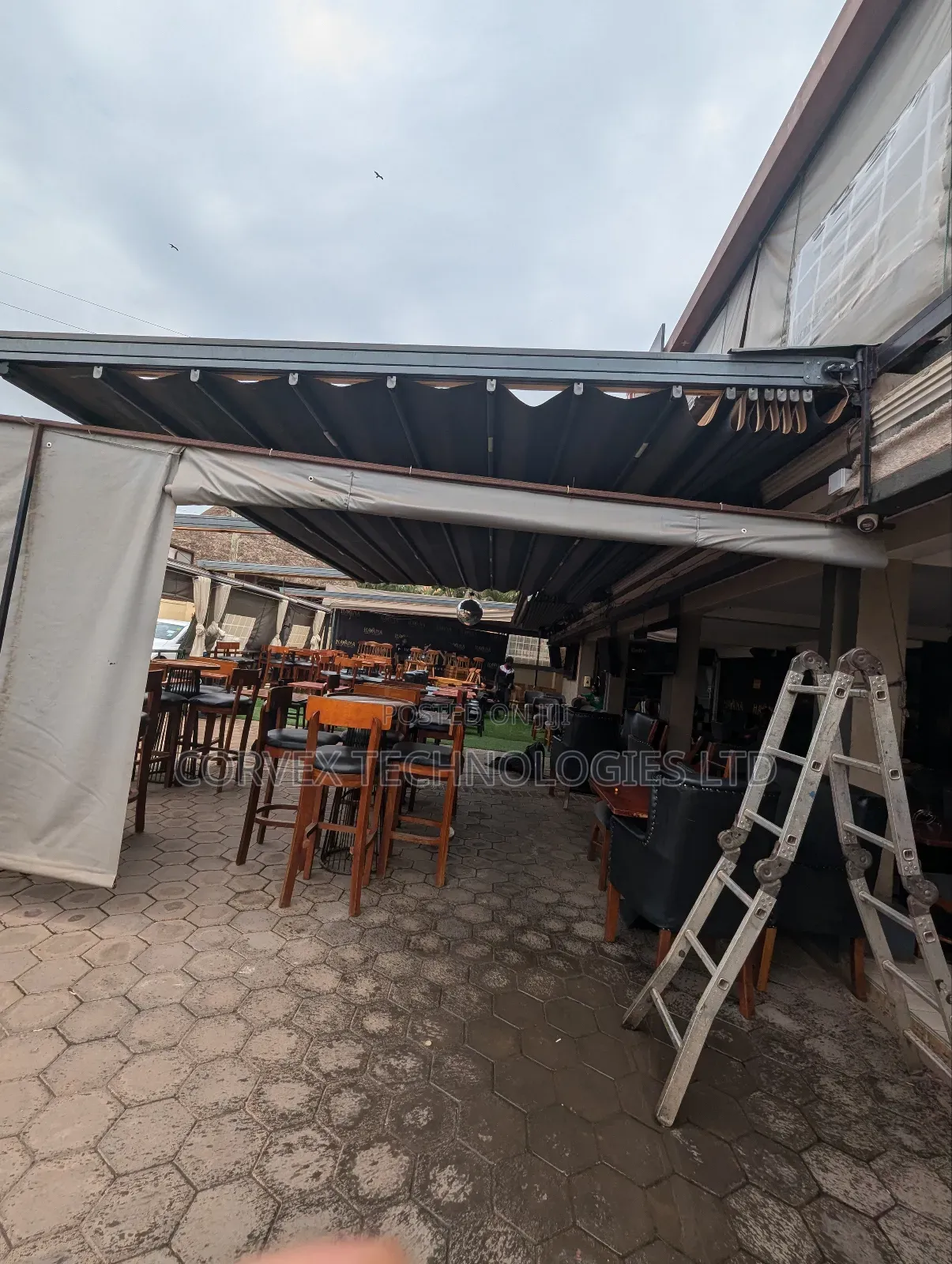 Automatic Retractable Pergola