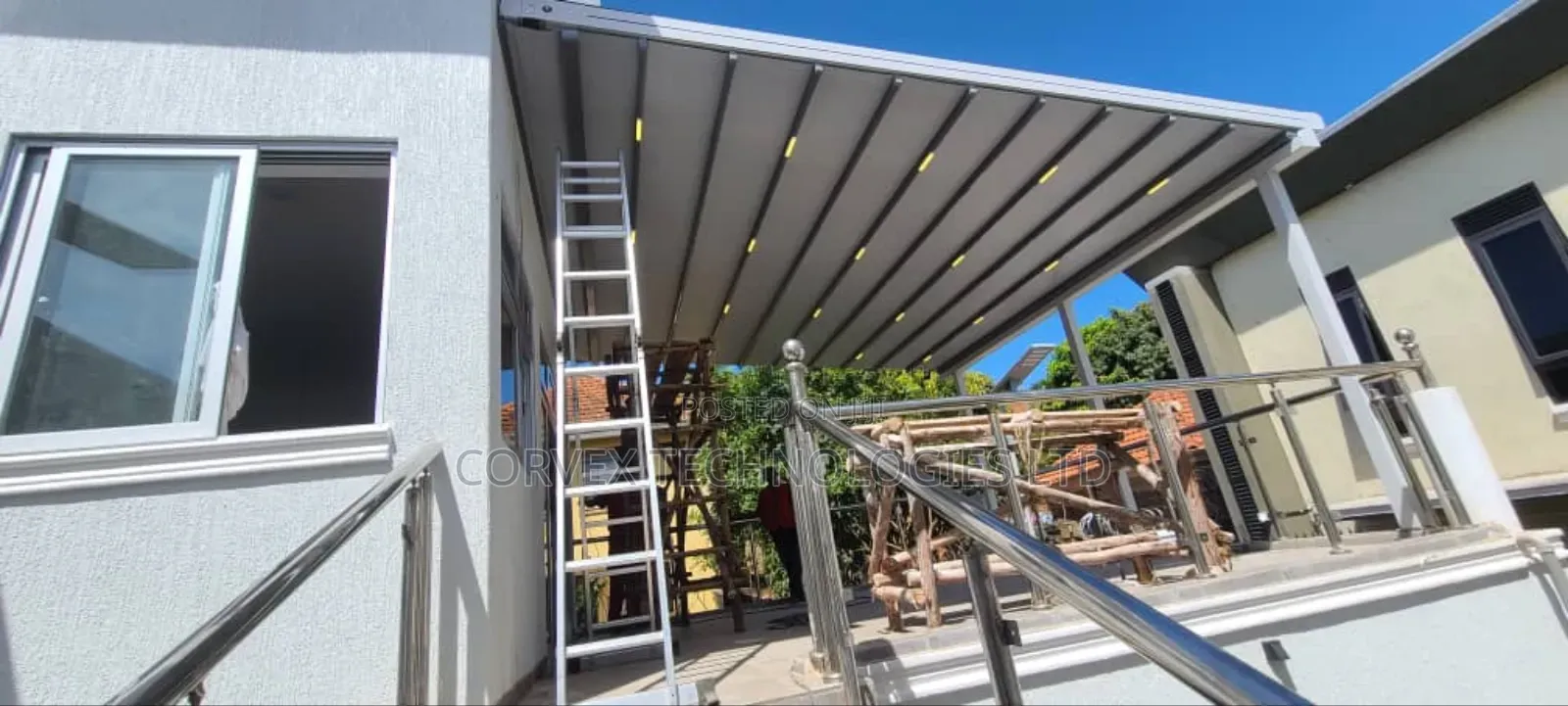 Automatic Retractable Pergola