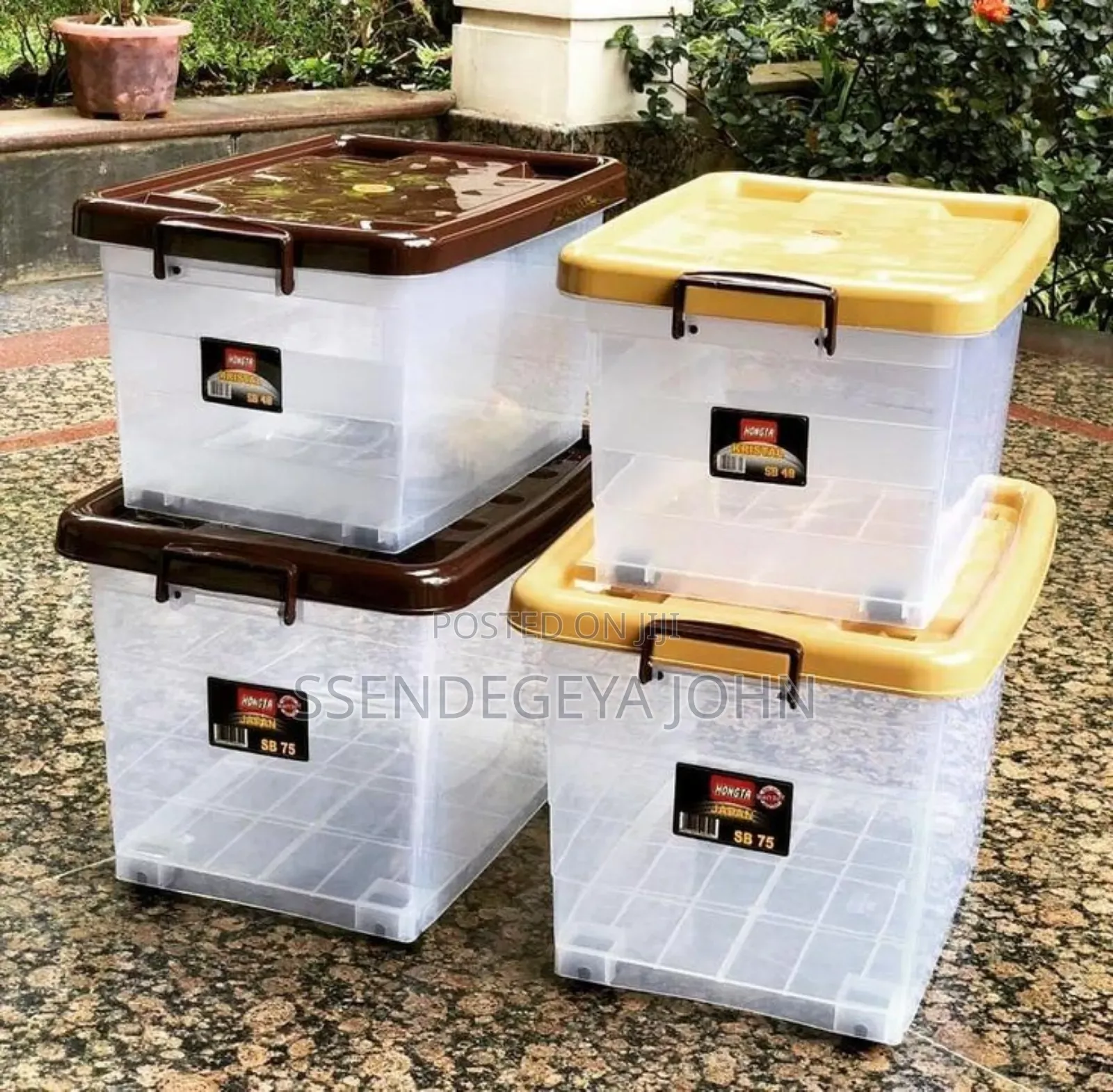 Honger Kristal Storage Containers