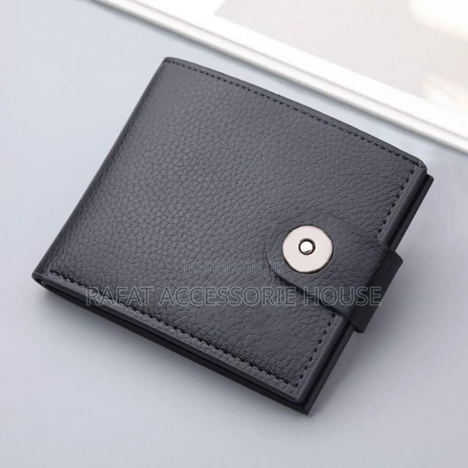 Pure Leather Original Mens Wallet-black
