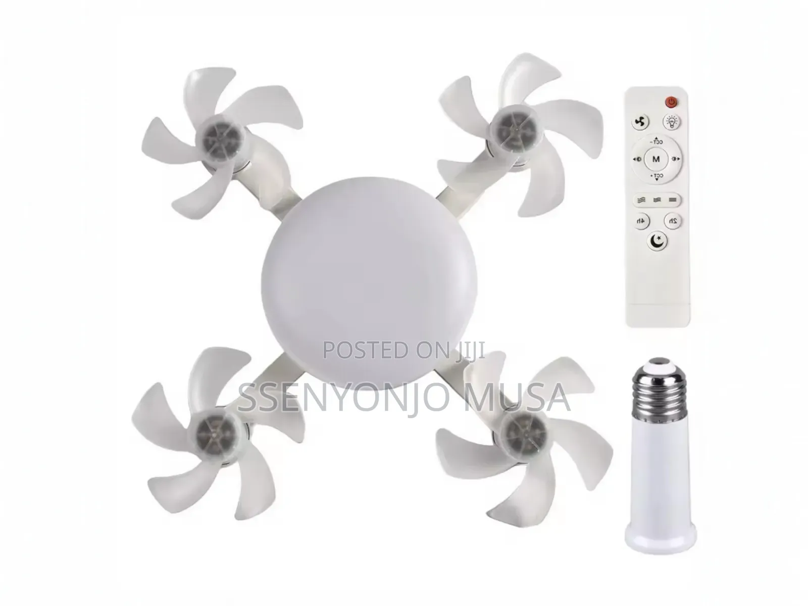 Drone Led 40w Ceiling Fan Light – E27, Remote Control, Dimmable,265v