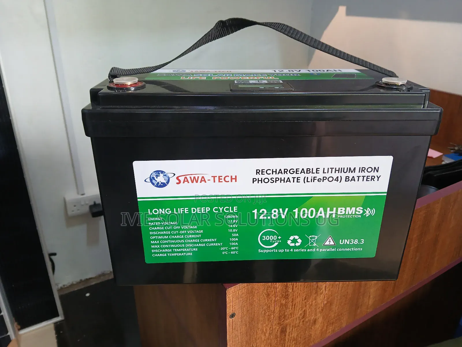 100h Sawa-Tec Lithium Ion Phosphate Batteries