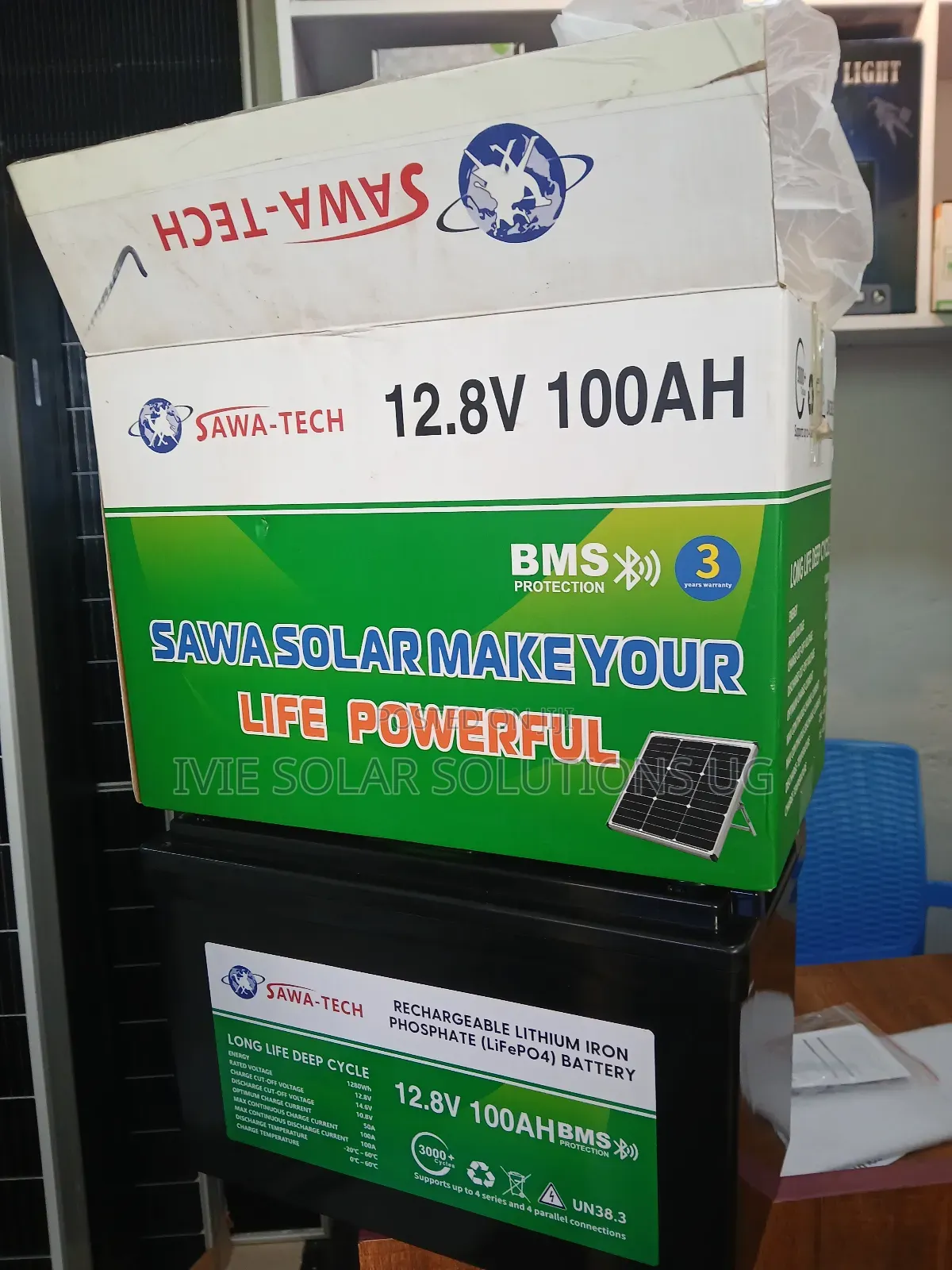100h Sawa-Tec Lithium Ion Phosphate Batteries