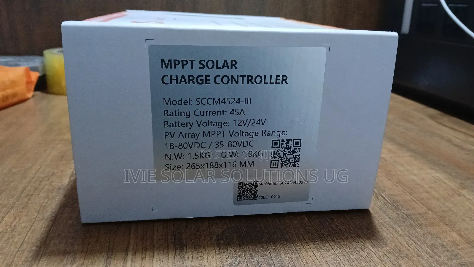 45a Felicity MPPT Charge Controller