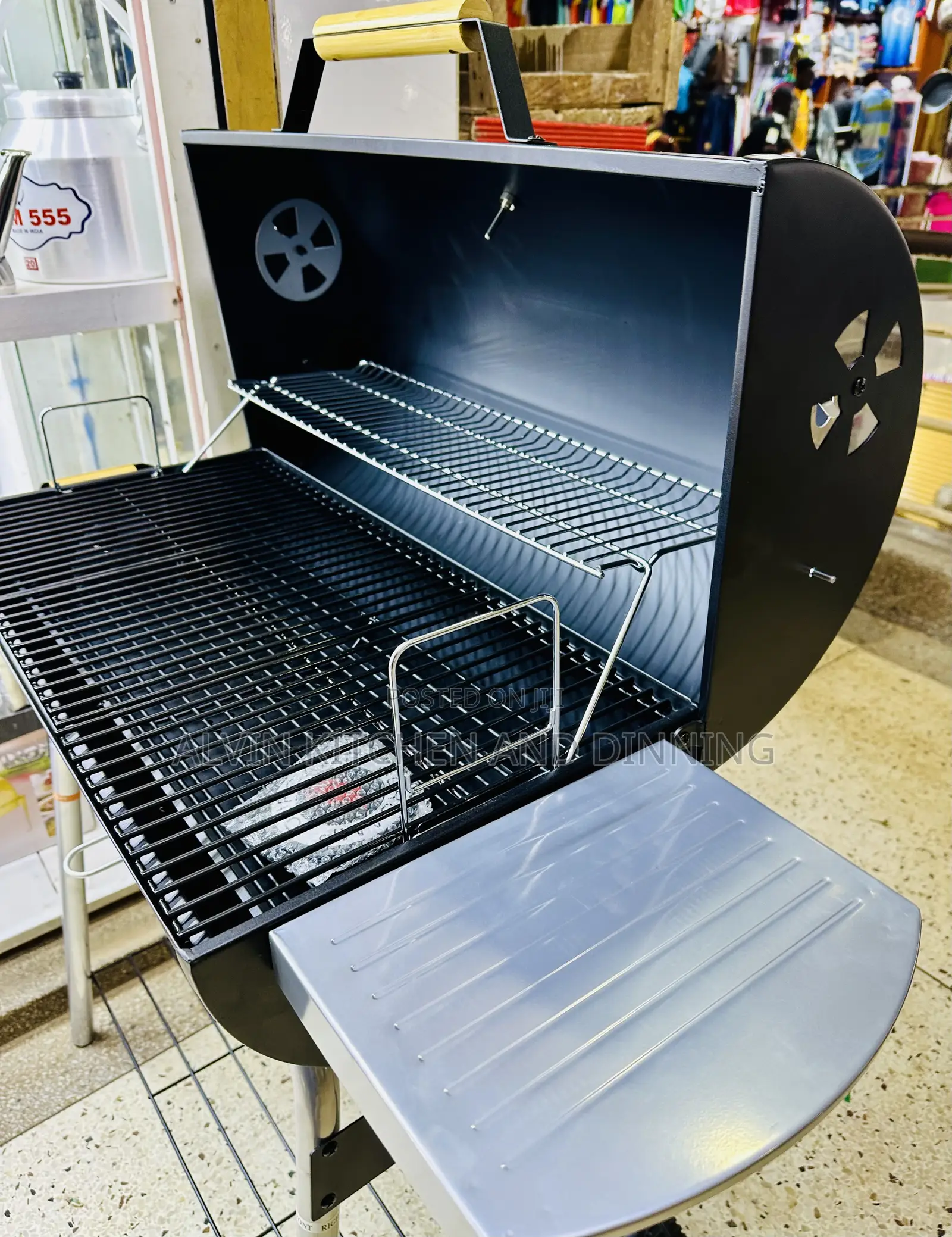 Charcoal Grill With Wheels