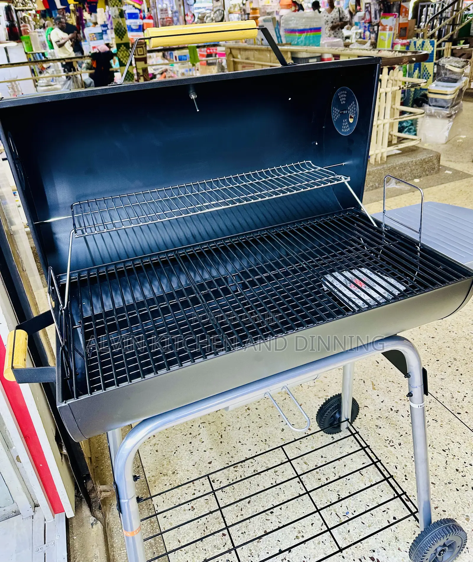 Charcoal Grill With Wheels