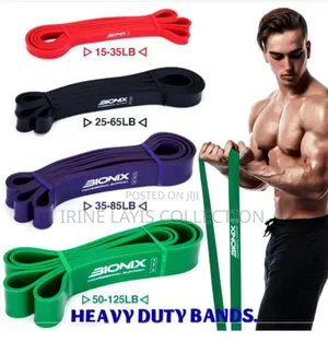 3pc Heavy-Duty Resistance Bands