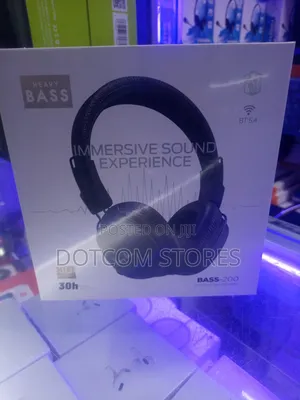 Original Bass-200 Wireless Headphones.