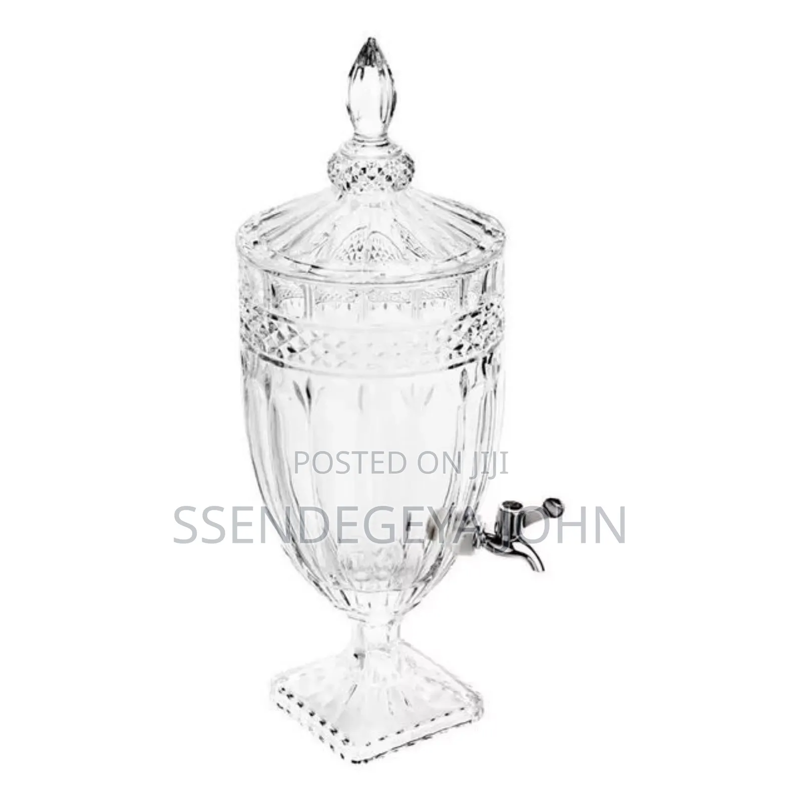 Decorative Glass Beverage Dispenser