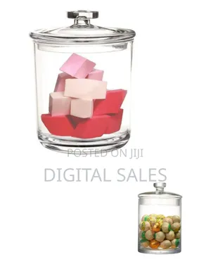 Kitchen Storage Canister With Lid - Multicolor