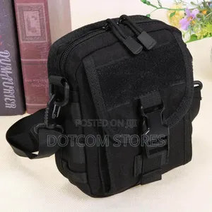 Carrytrip Tactical Multipurpose Black Sling Bag