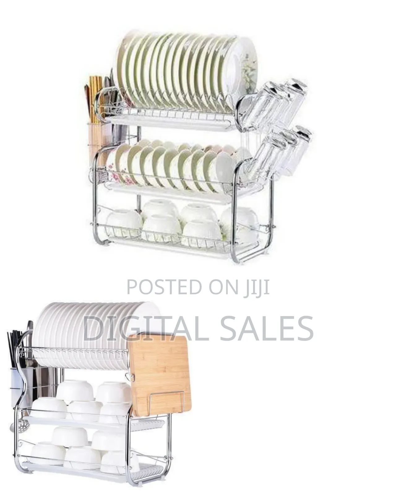 Three-Tier Multi-Function Dish Drying Rack