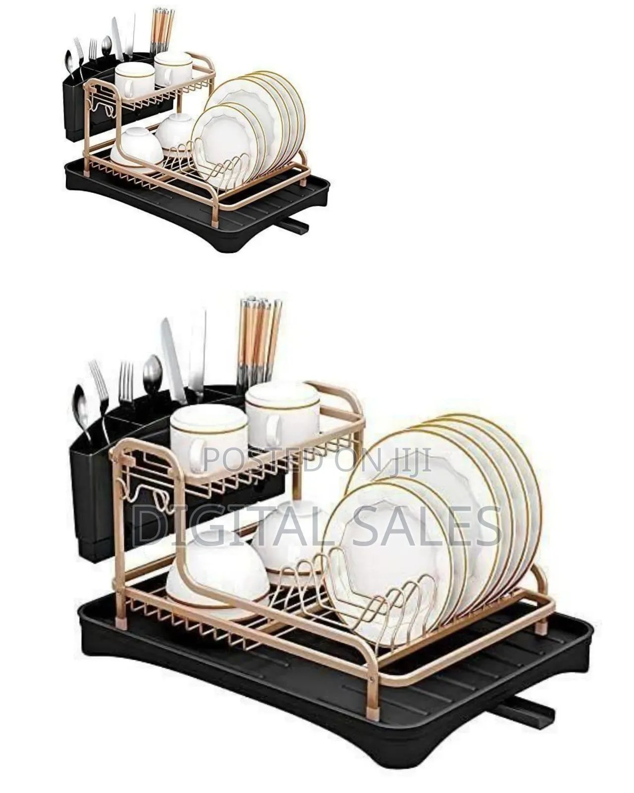 Heavy Duty Aluminum Dish Rack