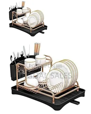 Heavy Duty Aluminum Dish Rack