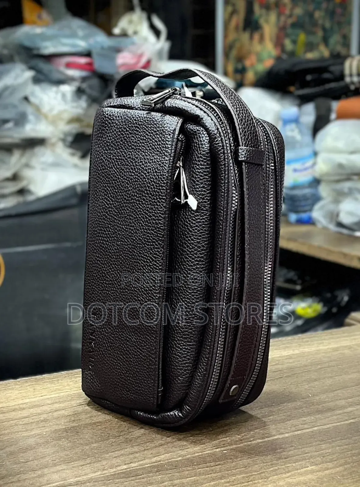 Leather Men's Messenger Bag