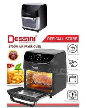 Dessini 1700w Air Fryer Oven - Multicolor