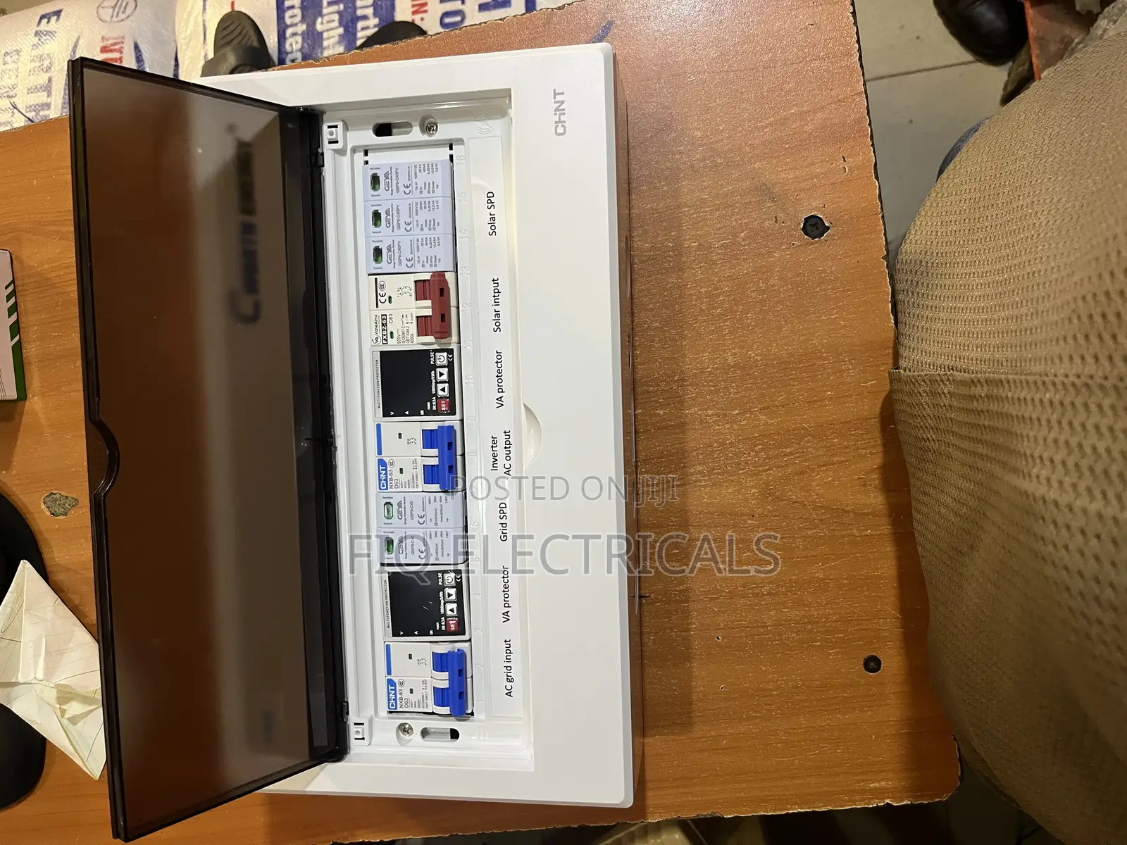 E Box ( Solar Main Switch)