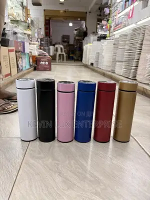 Plain Vacuum Flask Led Temperature