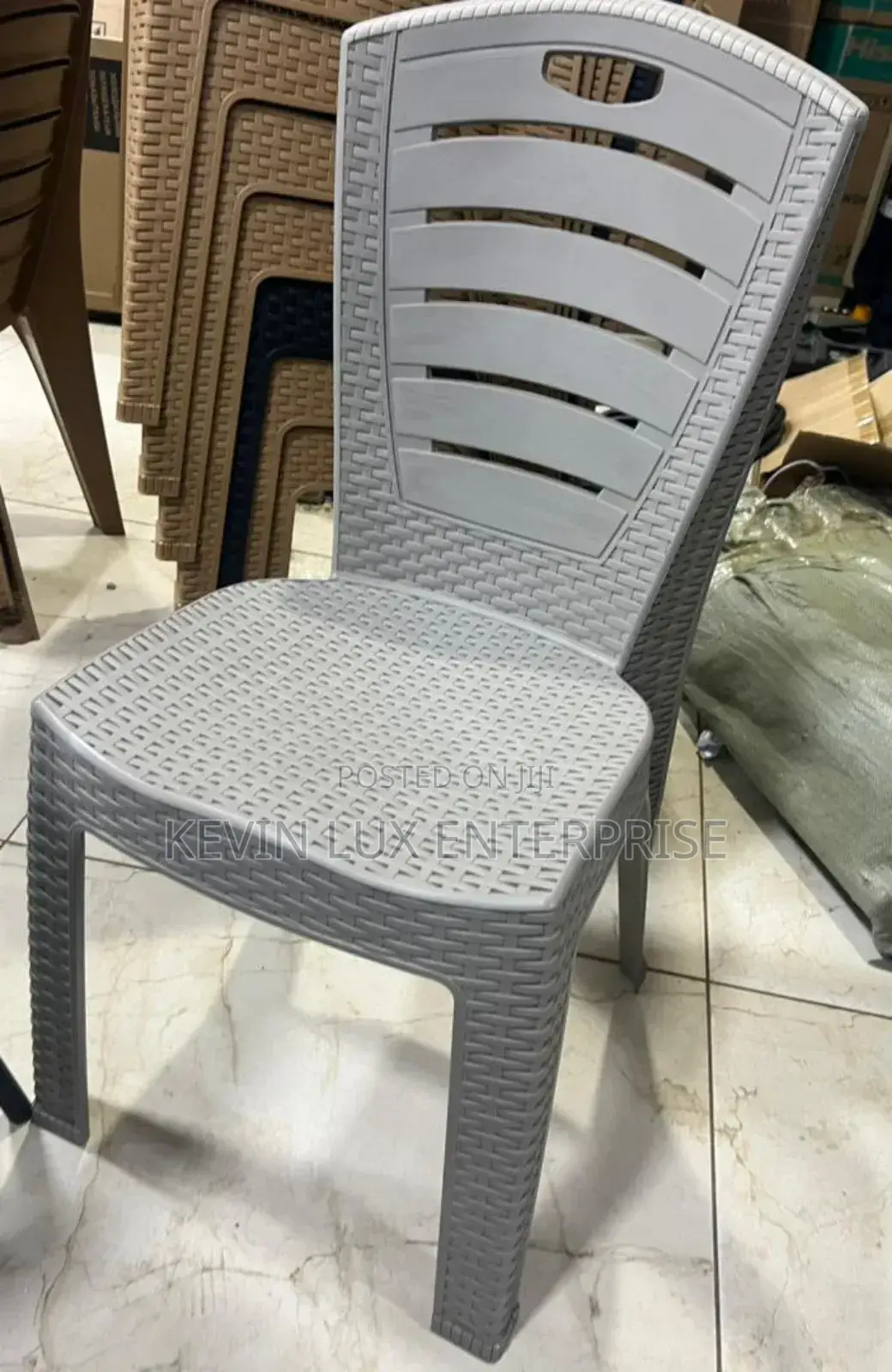 Plastic Chair Armless