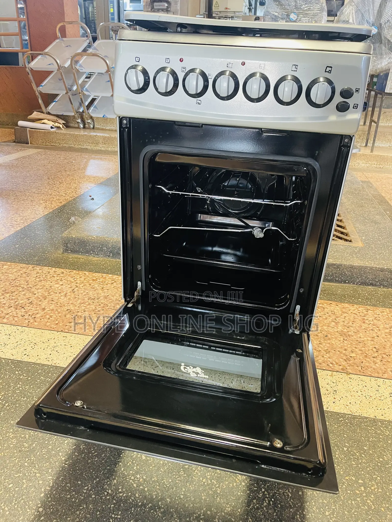 Commercial 3+1 Electric 7nobs Superchef Imported Used Cooker 007