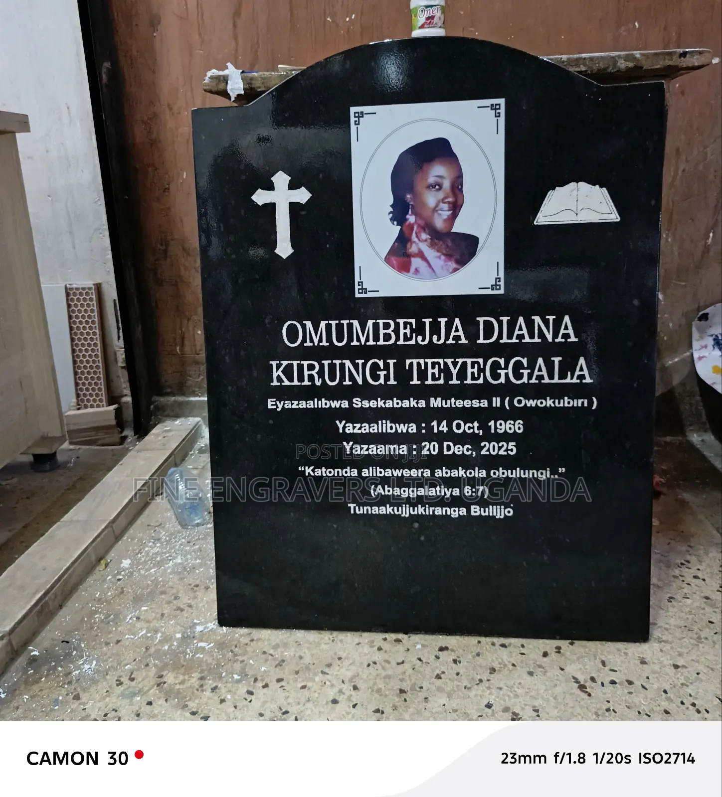 Headstone for Grave and Foundation Stone