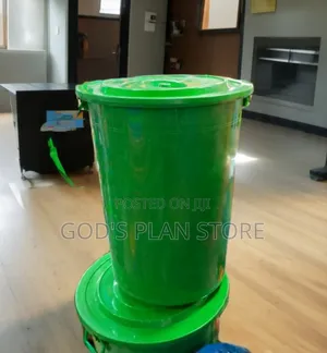 Thick 120litres Plastic Buckets Plastic Buckets (Green)
