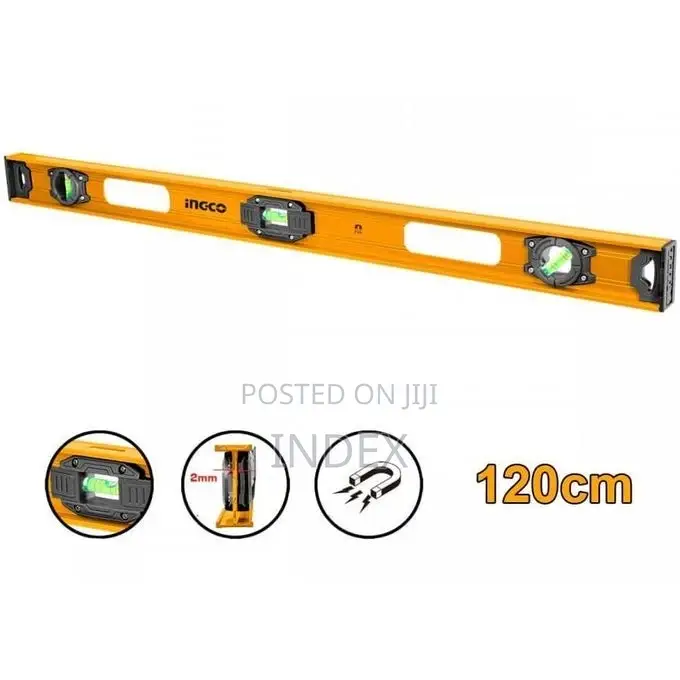 Ingco Hsl28120 - Spirit Level - Orange