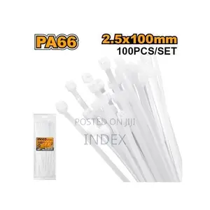 Ingco Hct1001 - Cable Ties - White